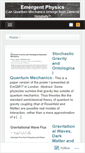 Mobile Screenshot of gravityphysics.com